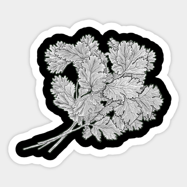 Plant Sticker by Kayasa Art